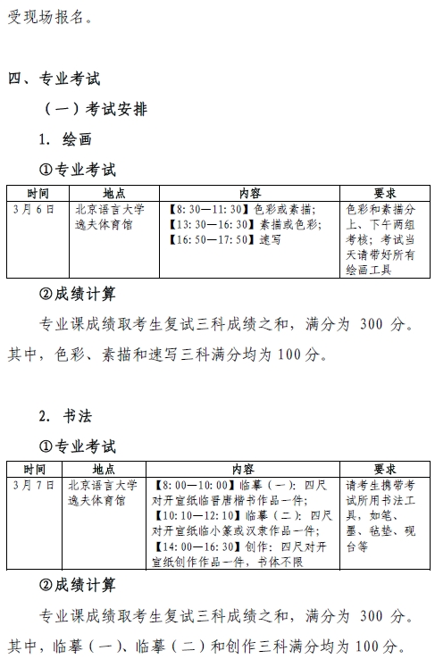 金韵艺考培训